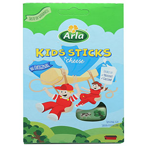 Arla Kids Sticks cheese-retail